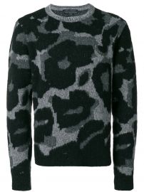 Stella McCartney leopard print jumper at Farfetch